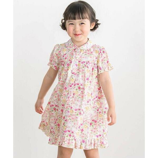 BeBe Petits Pois Vert / ベベ プチ ポワ ヴェール 【店舗限定】フラワープリ...