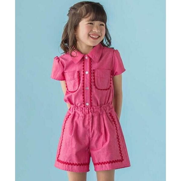 BeBe Petits Pois Vert / ベベ プチ ポワ ヴェール 【店舗限定】ダンガリーブ...