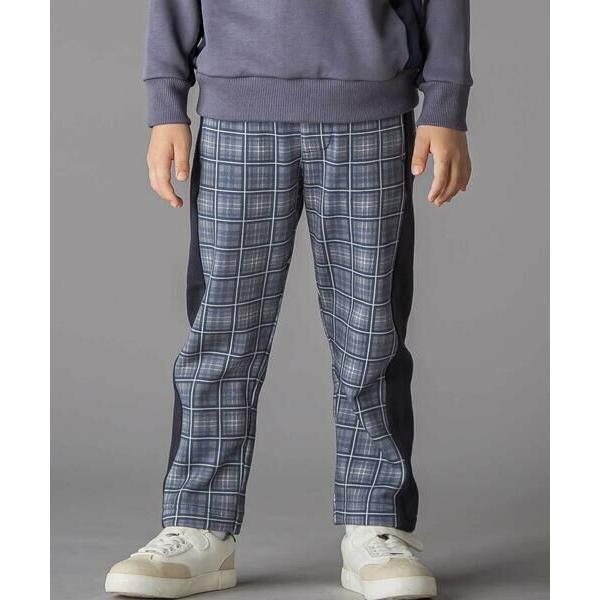 BeBe Petits Pois Vert / ベベ プチ ポワ ヴェール 【お揃い】チェック柄裏毛...