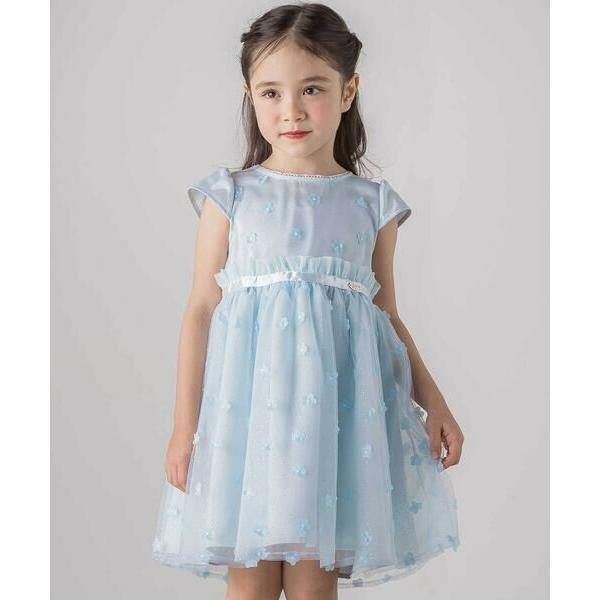 SLAP SLIP / スラップ スリップ お花チュールワンピース(110~130cm)