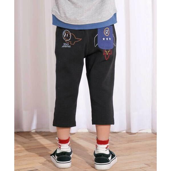 SLAP SLIP / スラップ スリップ 乗り物モチーフ7分丈ミラノリブパンツ(80~120cm)