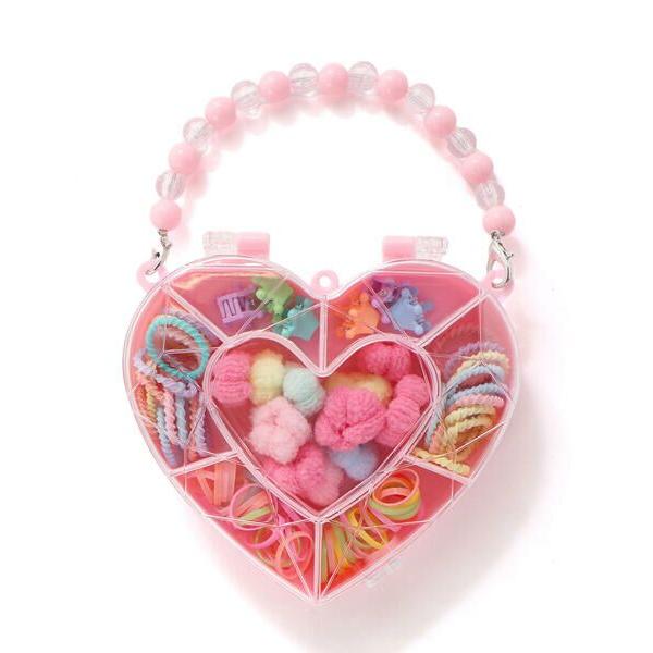 SLAP SLIP / スラップ スリップ ハートミラーケース付きヘアアクセサリーセット