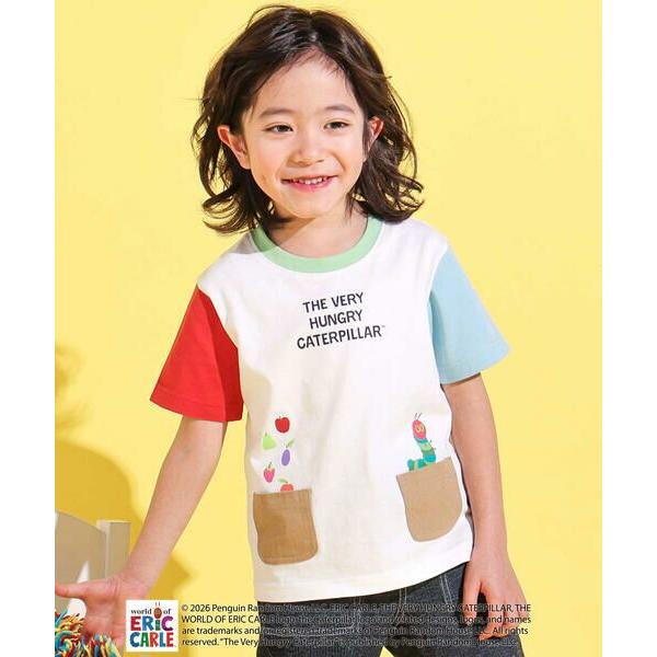 SLAP SLIP / スラップ スリップ 【絵本コラボ-はらぺこあおむし-】無地&amp;ボーダー柄半袖T...