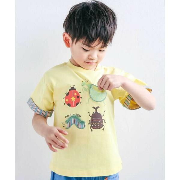 SLAP SLIP / スラップ スリップ 昆虫&amp;海の生き物モチーフ半袖Tシャツ(80~130cm)