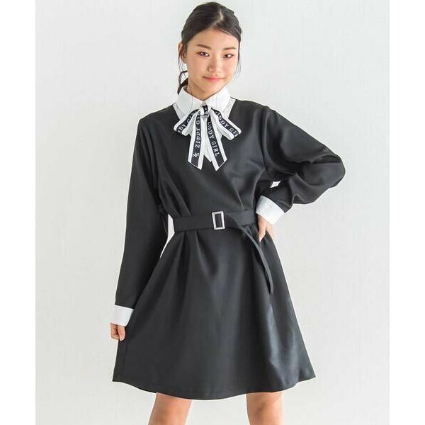 ZIDDY / ジディー リボンタイ付きワンピス(130~160cm)