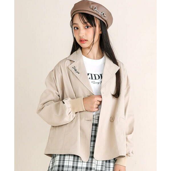 ZIDDY / ジディー 【 ニコ☆プチ 掲載 】トレンチコート風ブルゾン(130~160cm)