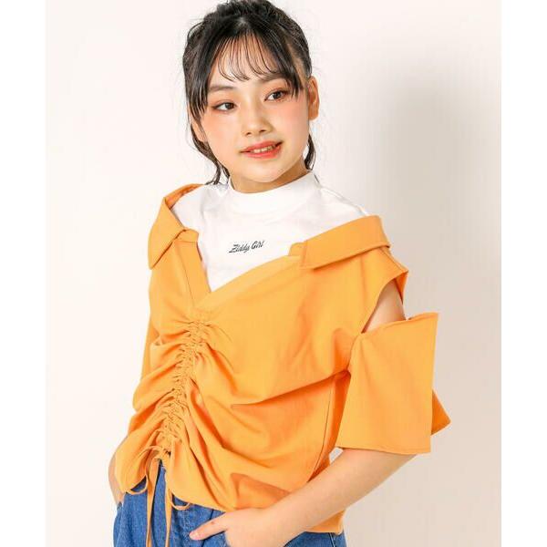 ZIDDY / ジディー ドロストドッキングシャツ(130~160cm)