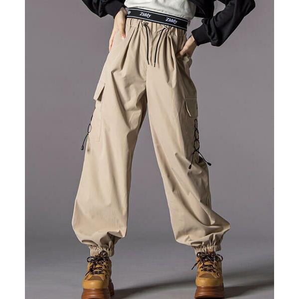 ZIDDY / ジディー レースアップナイロンカーゴパンツ(130~160cm)