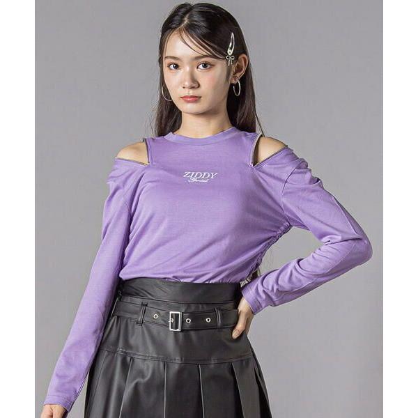 ZIDDY / ジディー 肩あきドロストトップス(130~160cm)