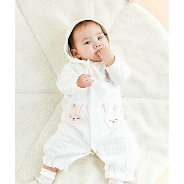 SLAP SLIP BABY / スラップ スリップ ベビー アニマルウサギクマ恐竜2WAYロンパー...