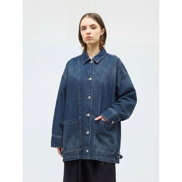 mizuiro ind / ミズイロインド mizuiro ind ワイドデニムカバーオール(BLE...