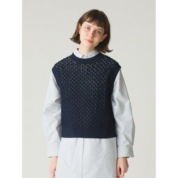 MidiUmi / ミディウミ MidiUmi メッシュニットベスト