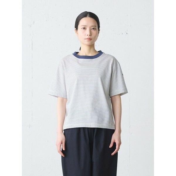 MidiUmi / ミディウミ MidiUmi ベーシックボーダープルオーバー