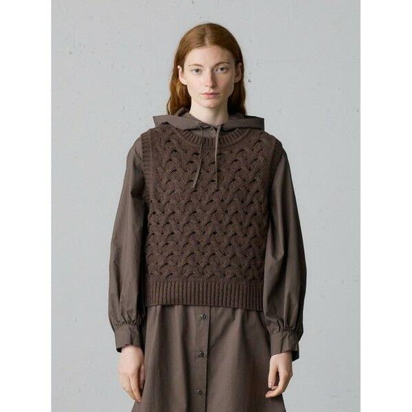 MidiUmi / ミディウミ MidiUmi ショート編みパターンベスト