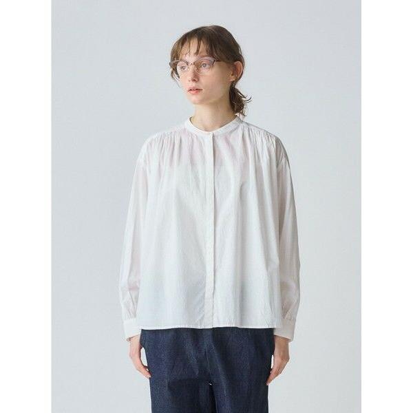 MidiUmi / ミディウミ MidiUmi ギャザーワイドシャツ