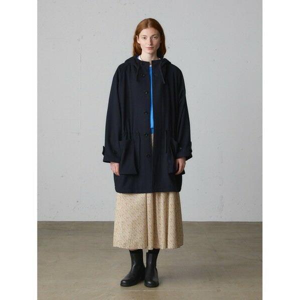 MidiUmi / ミディウミ MidiUmi ウールフード付きコート