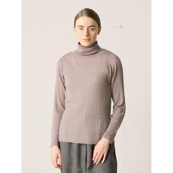 MidiUmi / ミディウミ MidiUmi ハイネックリブプルオーバー