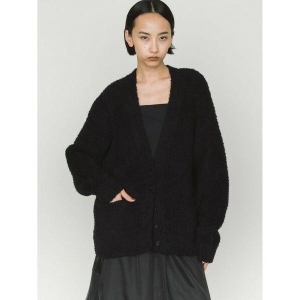 MIDIUMISOLID / ミディウミソリッド MIDIUMISOLID フェザーヤーンロングカー...