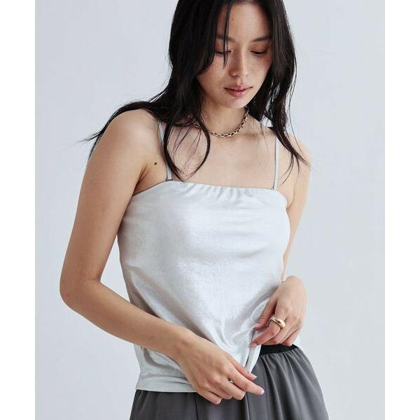 GALLEST / ギャレスト シャイニーベアトップ（カップ付き）