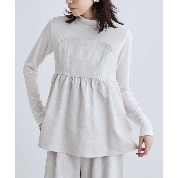 GALLEST / ギャレスト 【セレモニー/セットアップ可能】フローラルジャカードトップス