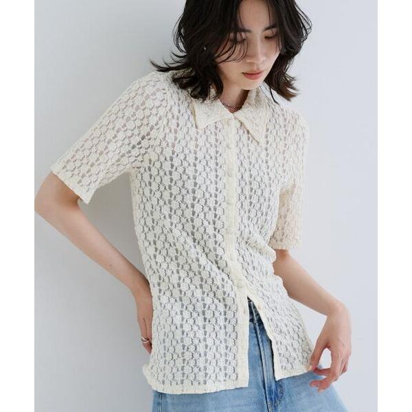 GALLEST / ギャレスト 【一部店舗限定】カットレースポロ