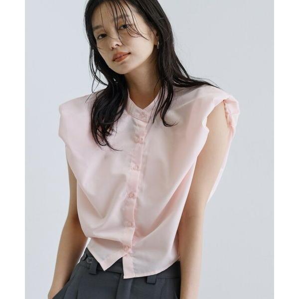 GALLEST / ギャレスト 【一部店舗限定】ブロードパフショルブラウス