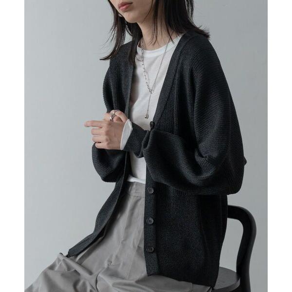 GALLEST / ギャレスト 【再入荷】フォルムリブニットカーディガン