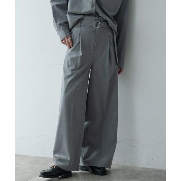 GALLEST / ギャレスト Timeless｜ベルテッドワイドパンツ【セットアップ対応】