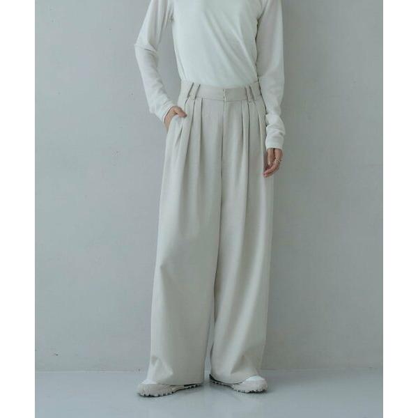 GALLEST / ギャレスト タックワイドパンツ