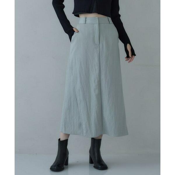 GALLEST / ギャレスト シャインツイルラップスカート