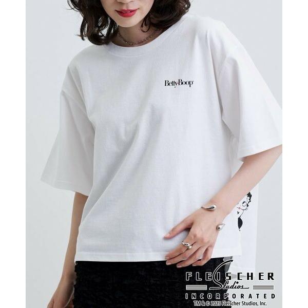 GALLEST / ギャレスト 【Betty Boop(TM)】バックプリントワイドTシャツ