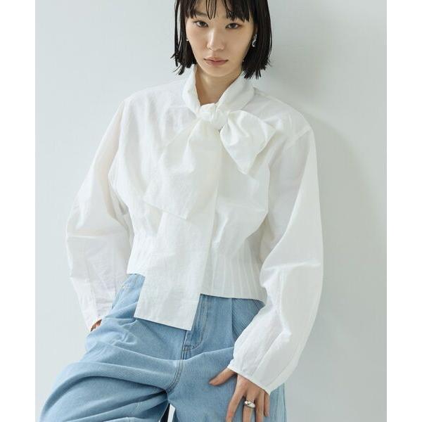 GALLEST / ギャレスト ボウタイシャツブルゾン