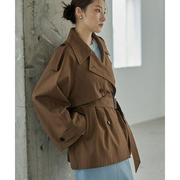 GALLEST / ギャレスト 【撥水】ボンディングショートトレンチ