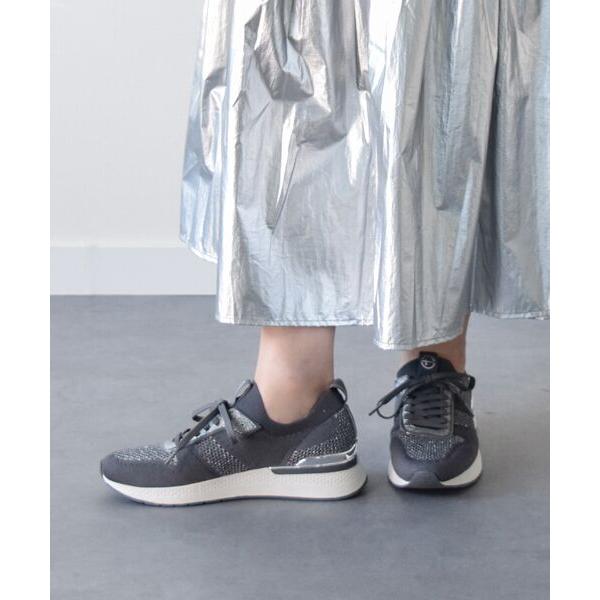 INTER-CHAUSSURES / インター ショシュール 【TAMARIS】4cmヒールニットス...