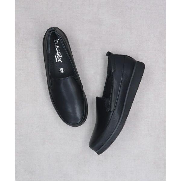 INTER-CHAUSSURES / インター ショシュール 【bussola】撥水レザースリッポン...