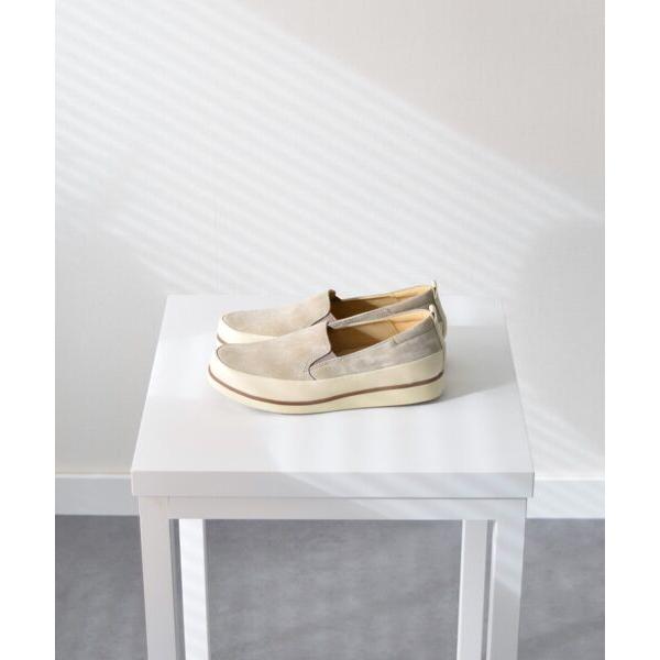 INTER-CHAUSSURES / インター ショシュール 【bussola】撥水レザースリッポン...