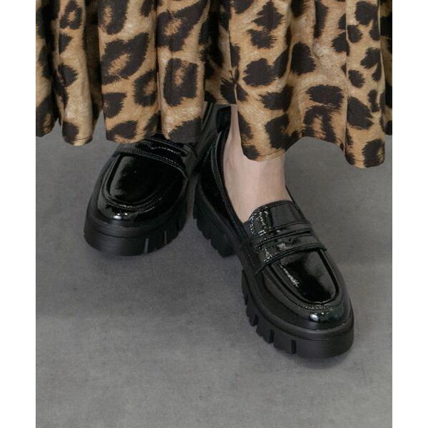 INTER-CHAUSSURES / インター ショシュール 【bossola】撥水厚底デザインソー...