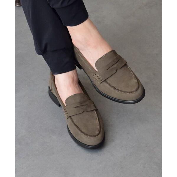 INTER-CHAUSSURES / インター ショシュール 【bussola】撥水フラットローファ...