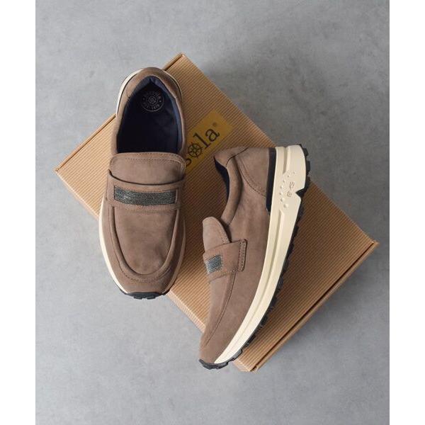 INTER-CHAUSSURES / インター ショシュール 【bussola】撥水ローファースニー...