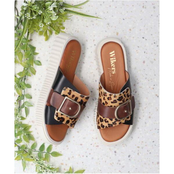 INTER-CHAUSSURES / インター ショシュール 【Wikers】厚底バックルデザインス...