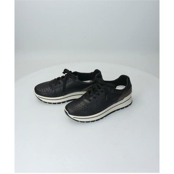 INTER-CHAUSSURES / インター ショシュール 【IMAC】パンチングレザーレースアッ...