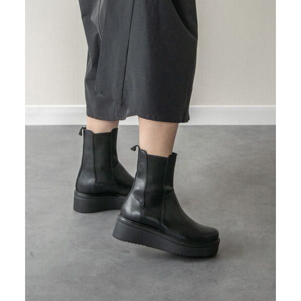 INTER-CHAUSSURES / インター ショシュール 【VAGABOND】厚底サイドゴアショ...