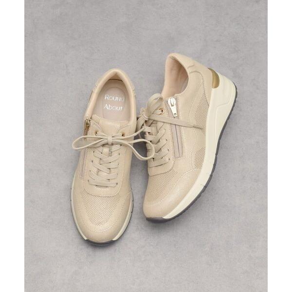 Bridget Birkin / ブリジットバーキン 【ROUND ABOUT】サイドジップスニーカ...
