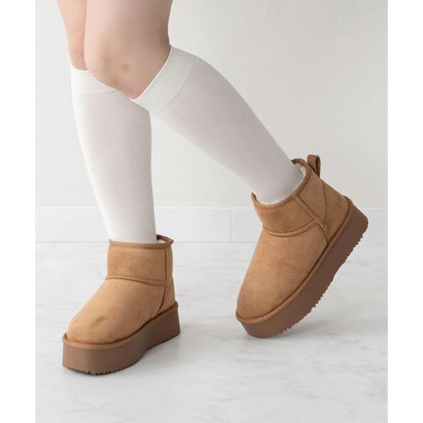 Bridget Birkin / ブリジットバーキン 【BRIDGET BIRKIN】スエード調ムー...