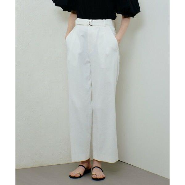 allureville / アルアバイル シェルタリングタックワイドパンツ