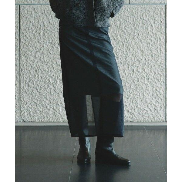 allureville / アルアバイル シアーレイヤードタイトスカート