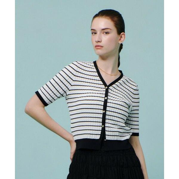 allureville / アルアバイル ソチッドウェービーV プルオーバー