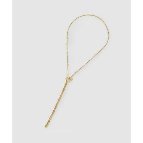 allureville / アルアバイル ハートモチーフループタイネックレス