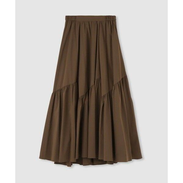 allureville / アルアバイル ◇バイヤス切替ギャザースカート