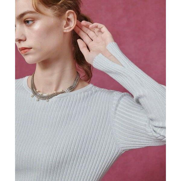 allureville / アルアバイル 【LOULOU WILLOUGHBY】LAME RIBプル...